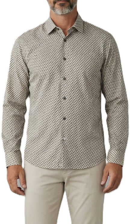 Paul Smith Chemise écrue print voitures chameaux noirs Paul Smith Homme M1R 800P V03020 69