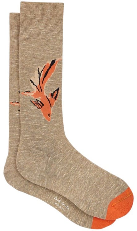 Paul Smith Chaussettes sable poisson orange M1A 380CI U972 62 Paul Smith homme