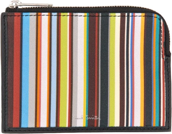 Paul Smith Signature Stripe Zipper Wallet