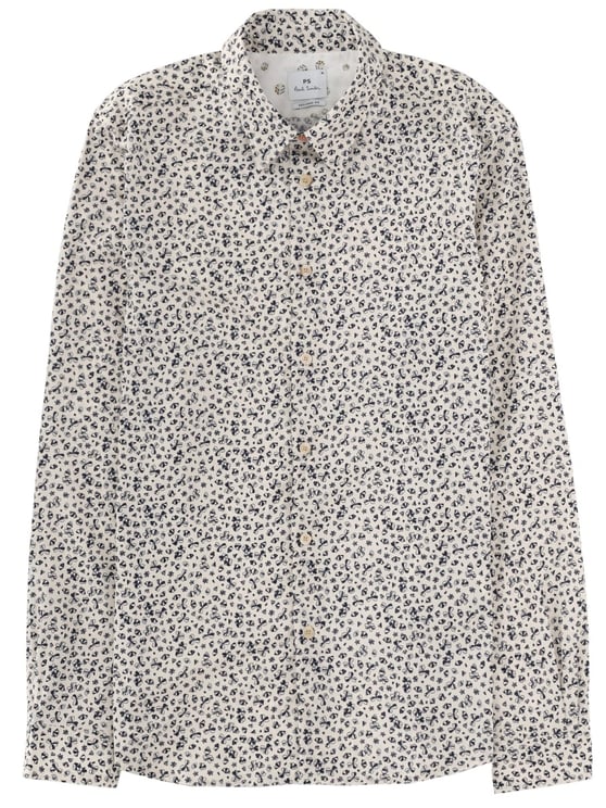 Paul Smith Organic Cotton Intricate Floral Print Shirt
