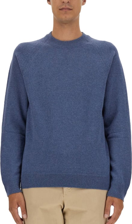 Paul Smith Merino Wool Crew Neck Sweater