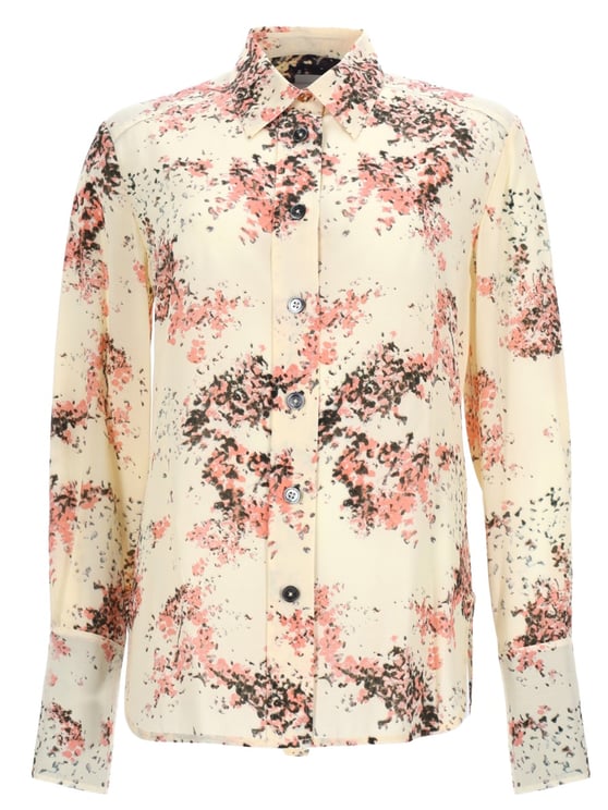 Paul Smith Paul Smith Abstract Floral Viscose Shirt