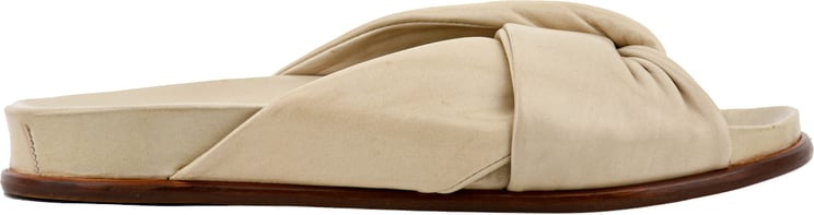 Paul Warmer Twisted Nappa Sandal Coco
