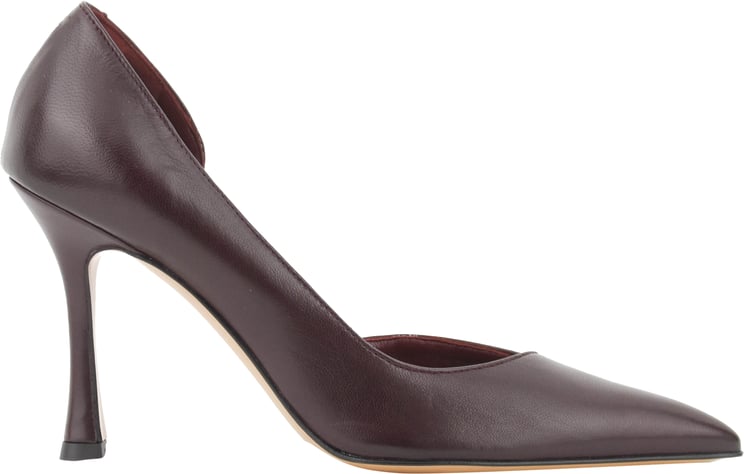 Paul Warmer D'orsay Pump Nappa Burgundy