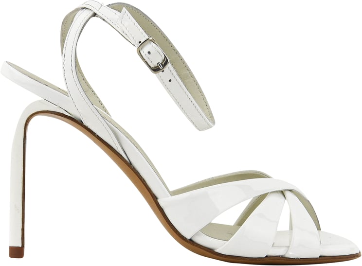 Paul Warmer Anna Sandal White Patent