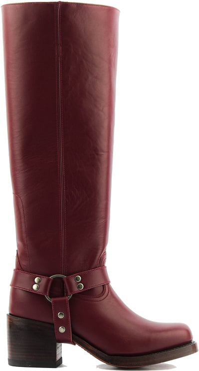 Paul Warmer Iconic Biker Boot Bordo