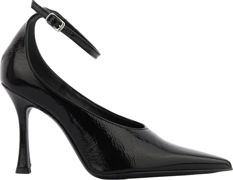 Paul Warmer Demi Pump Maryjane Black 90