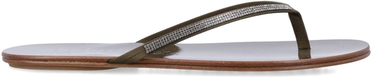 Pedro Garcia Prune Sandals Olivade Satin