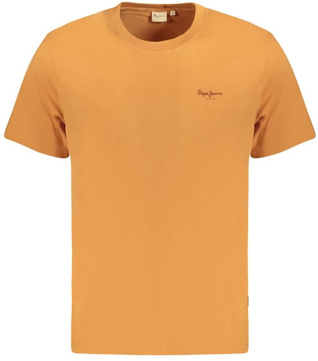 Pepe Jeans Pepe Jeans Arancione Cotton Men T-Shirt