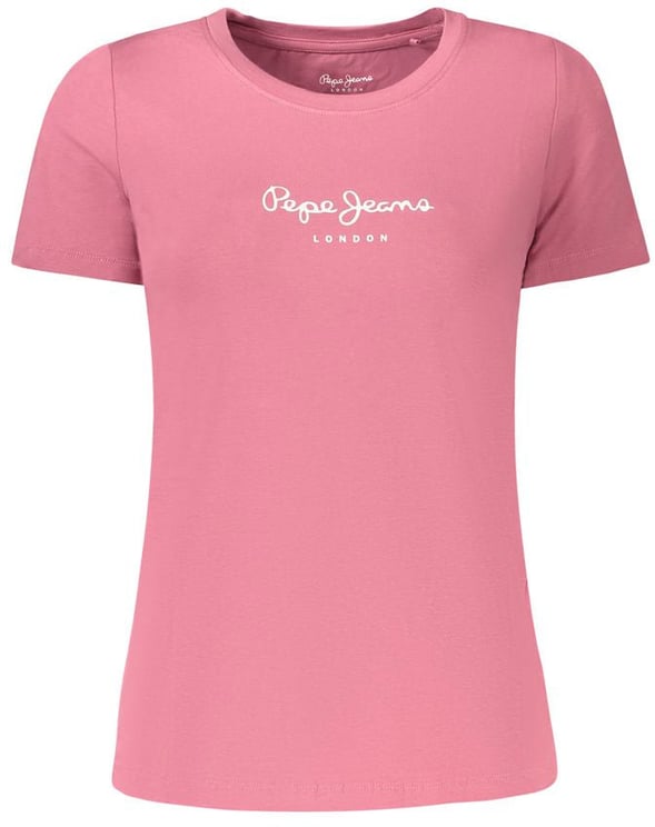 Pepe Jeans Pepe Jeans Rosa Cotton Women T-Shirt