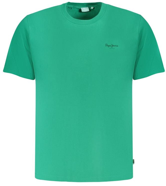 Pepe Jeans Pepe Jeans Verde Cotton Men T-Shirt