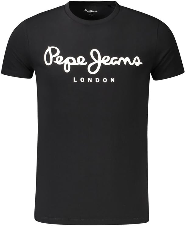 Pepe Jeans Pepe Jeans Black Cotton Men's T-Shirt