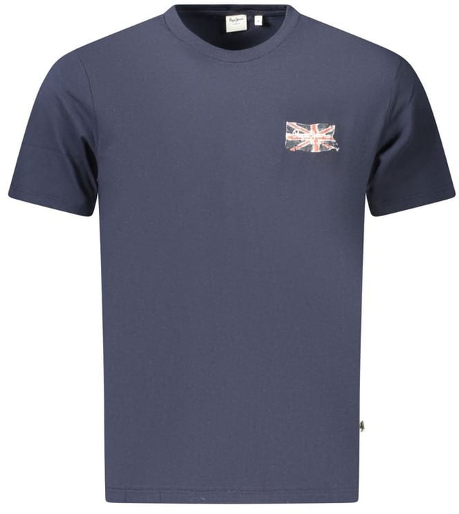 Pepe Jeans Pepe Jeans Blu Cotton Men's T-Shirt