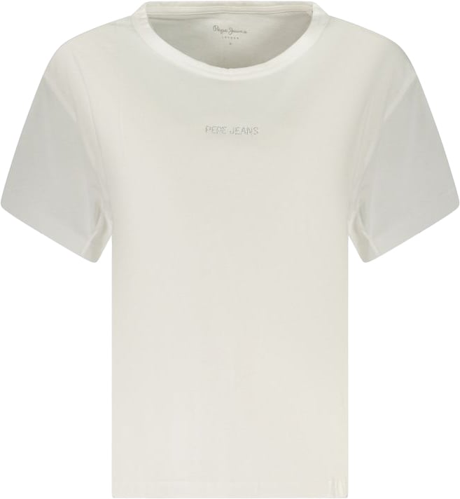 Pepe Jeans Pepe Jeans White Cotton Women T-Shirt