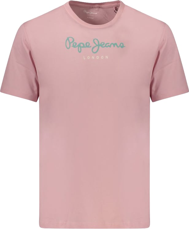 Pepe Jeans Pepe Jeans Pink Cotton Men's T-Shirt