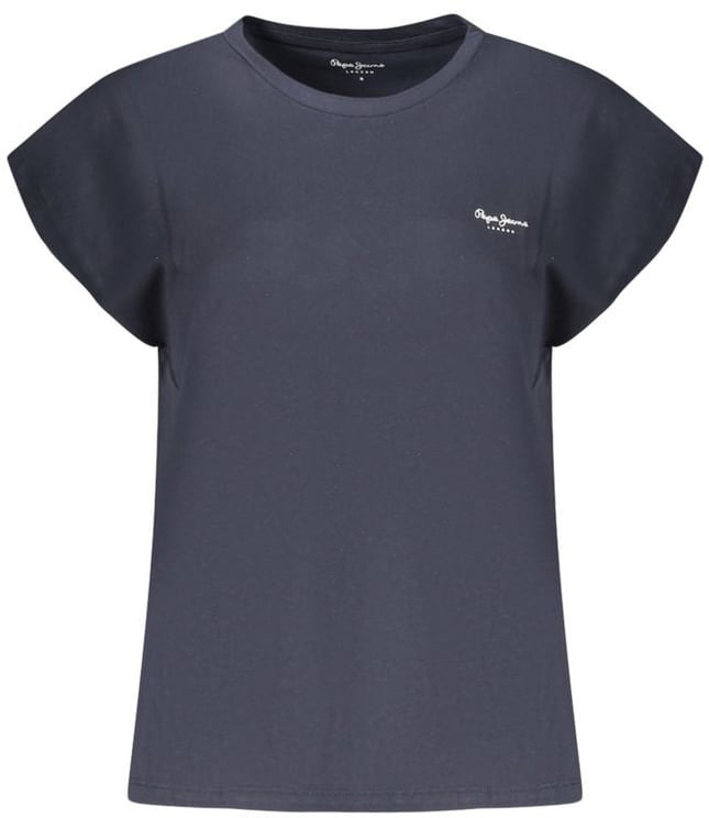 Pepe Jeans Pepe Jeans Blue Organic Cotton Women T-Shirt