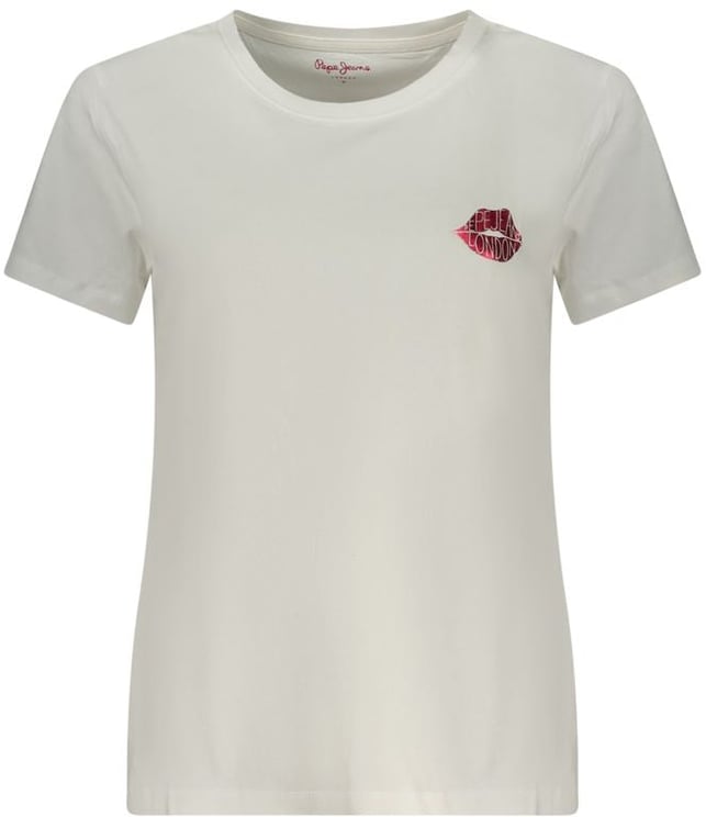 Pepe Jeans Pepe Jeans White Cotton Women T-Shirt