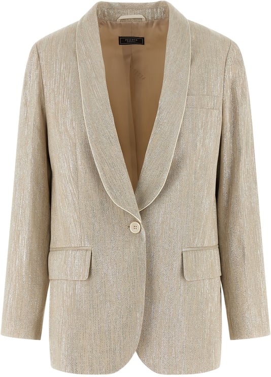 Peserico Peserico Beige Viscose Blazer