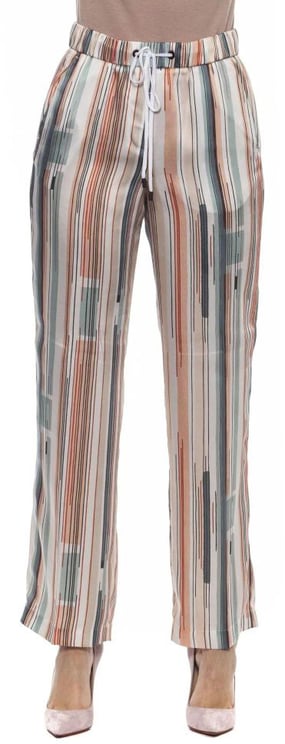 Peserico Peserico Multicolor Viscose Casual Pants
