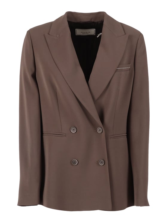 Peserico Woman Jacket Double Breasted Jacket