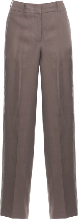 Peserico Trousers Brown