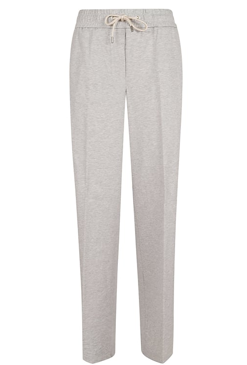 Peserico PESERICO PANTALONE FELPA LEGGERA MELANGE IN COTONE