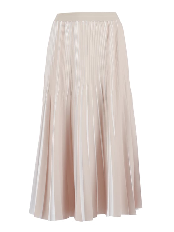 Peserico Pleated Midi Fitted Skirt