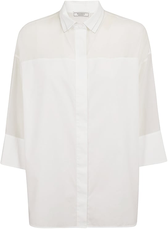 Peserico PESERICO CAMICIA ORGANZA DI SETA COTONE