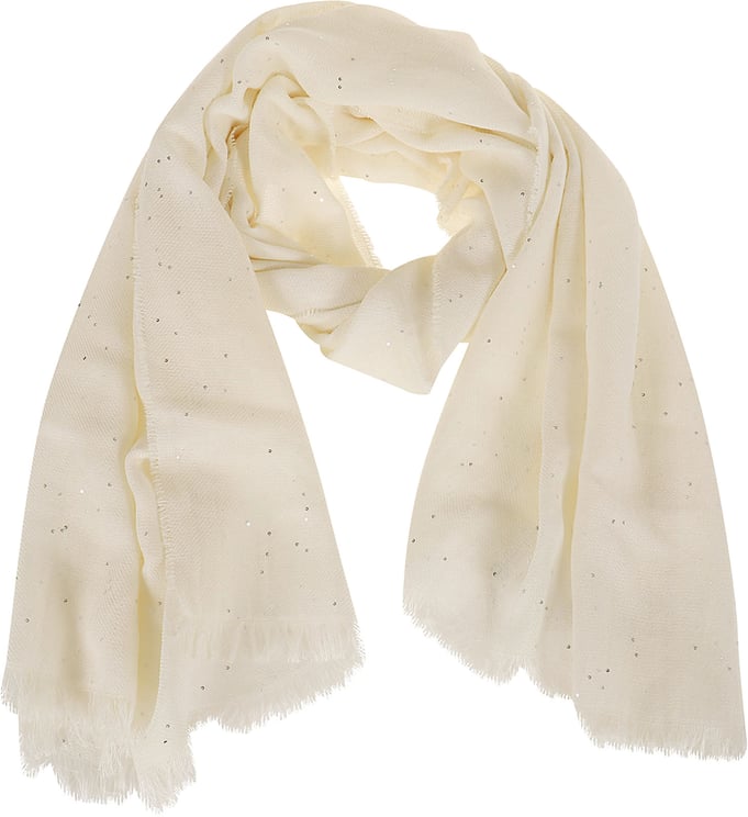 Peserico PESERICO STOLA CON PAILLETTES TWILL DI COTONE