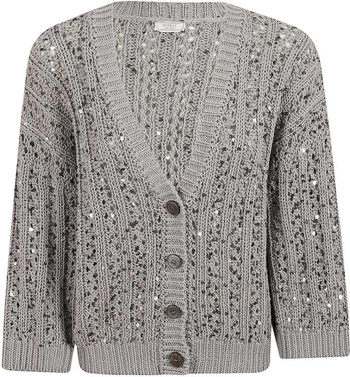 Peserico PESERICO MAGLIA DONNA TRICOT FETTUCCIA DI COTONE