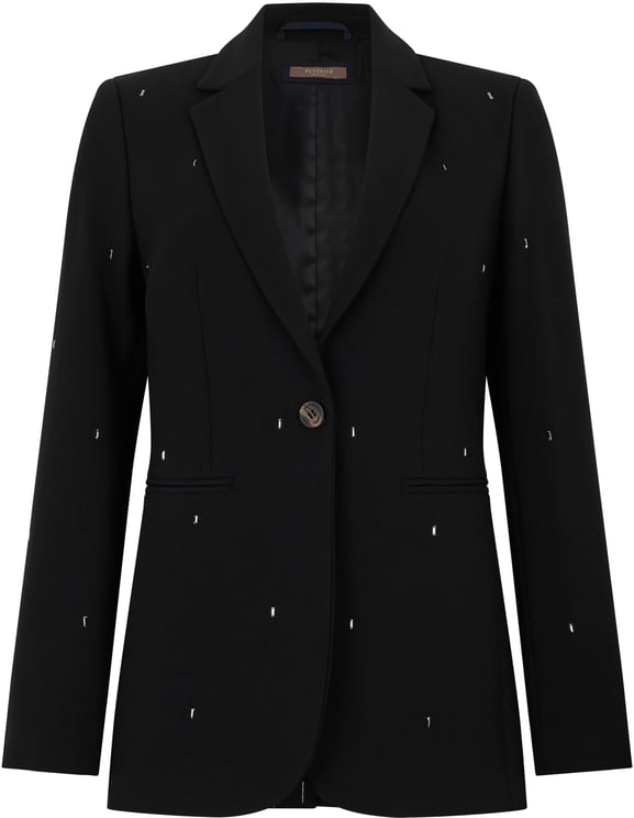Peserico Classic black blazer with an elegant and versatile design.