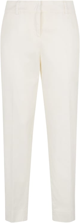 Peserico White pants with an elegant and versatile design.