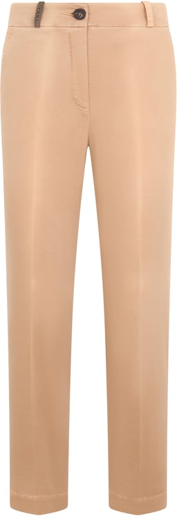 Peserico Beige pants with minimalist and casual design.