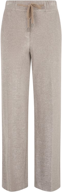Peserico Trousers in taupe color with a casual and versatile design.