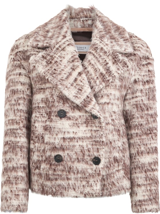 Peserico Jacket with double-breasted buttons in an elegant and refined design.