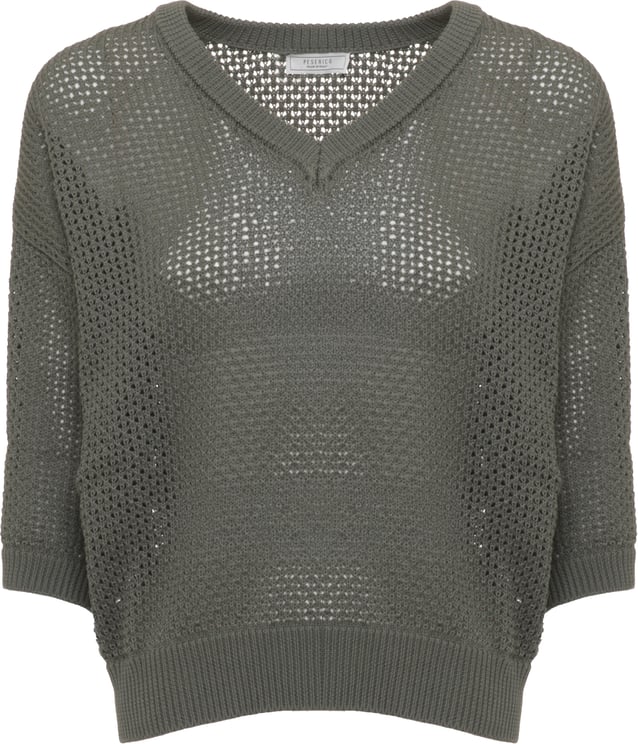Peserico Sweaters Green