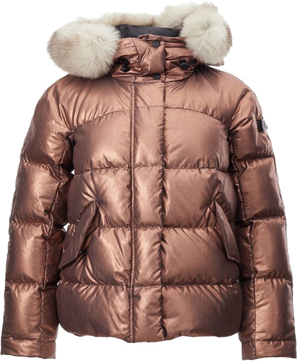 Peuterey Peuterey Pink Polyester Full-Length Jacket