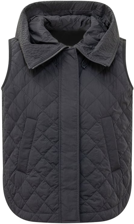 Peuterey Gilet Trapuntato con Collo Alto
