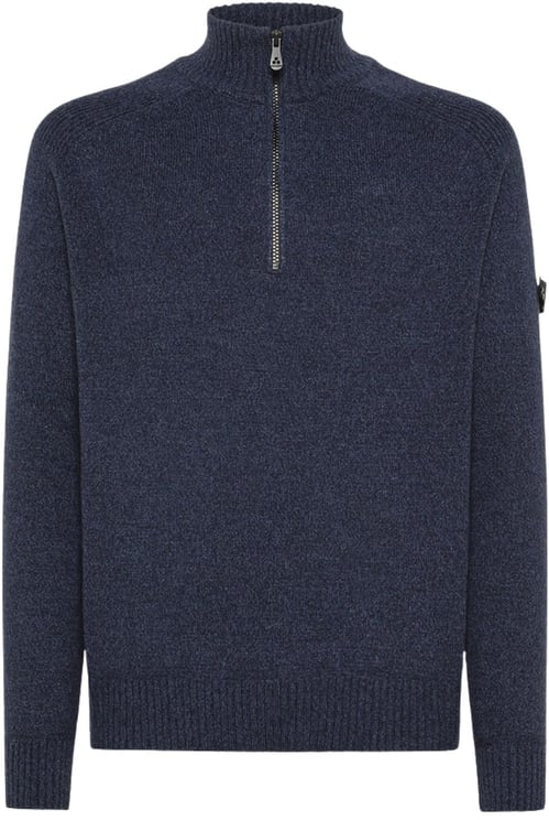 Peuterey Men Braille  Sweater Blu Graphite