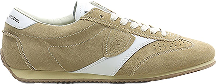 Philippe Model Suede Sneakers With Smooth Leather Accents