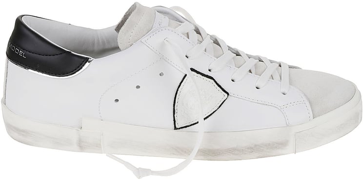 Philippe Model Flat Shoes White