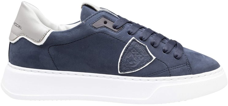 Philippe Model Philippe model temple low nubuk sneakers, blue