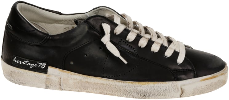 Philippe Model Flat Shoes Black