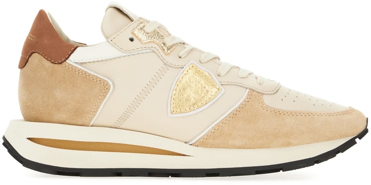 Philippe Model Philippe Model Multicolor leather and suede Tropez sneakers