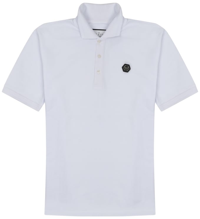 Philipp Plein POLO WITH LOGO PATCH