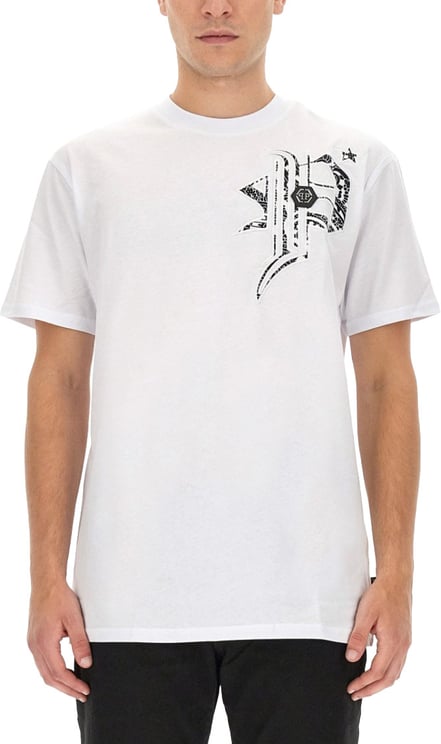 Philipp Plein Regular Fit Cotton T-Shirt