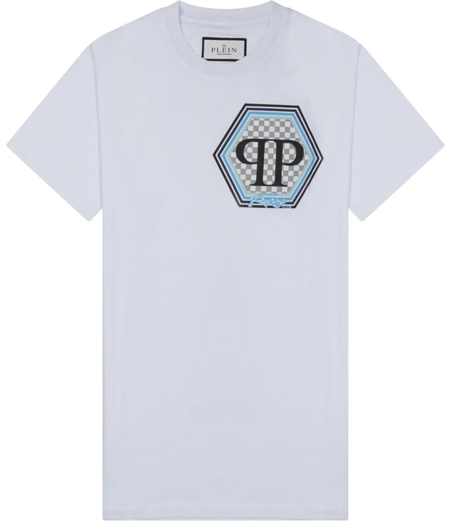 Philipp Plein Short-Sleeve T-Shirt With Hexagonal Logo