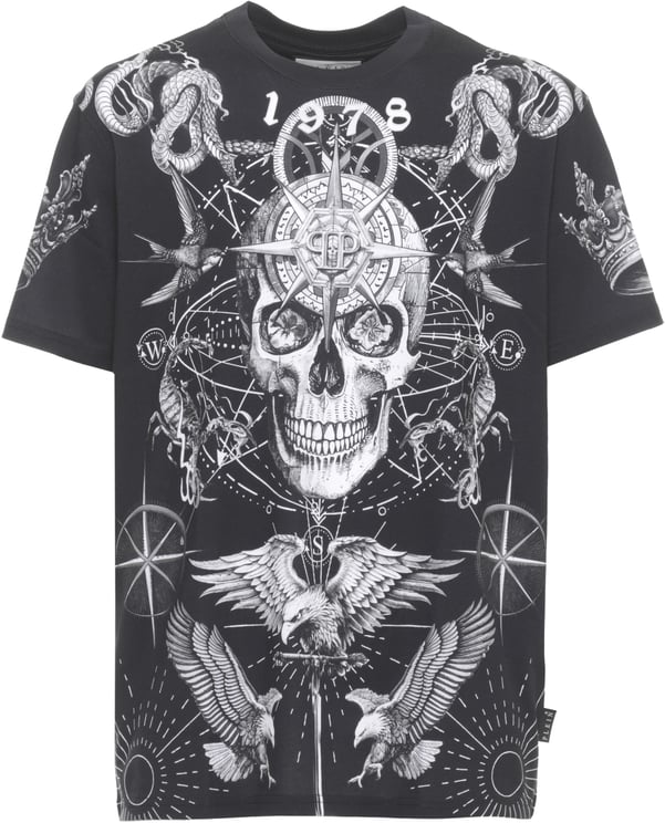 Philipp Plein T-Shirts And Polos Black