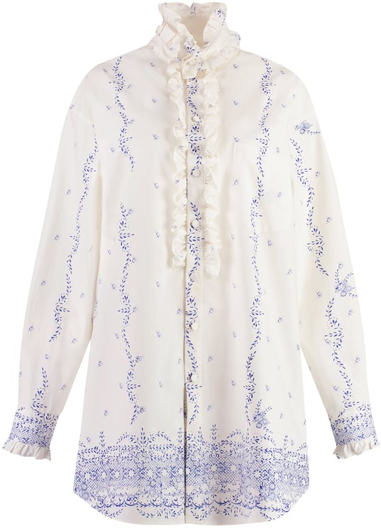 Philosophy by Lorenzo Serafini Cotton poplin shirtdress