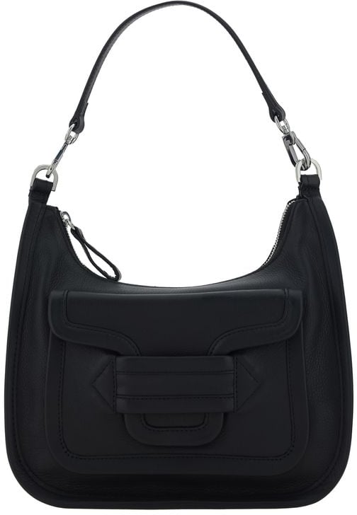 Pierre Hardy Pierre Hardy Black Calf Leather Bos Taurus Shoulder Bag